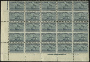 Sale 1107, Lot 306, 1c-30c 1893 Columbian Issue (Scott 230-239)