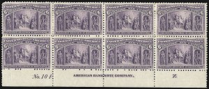 Sale 1107, Lot 316, 1c-30c 1893 Columbian Issue (Scott 230-239)