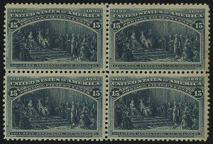 Sale 1107, Lot 321, 1c-30c 1893 Columbian Issue (Scott 230-239)