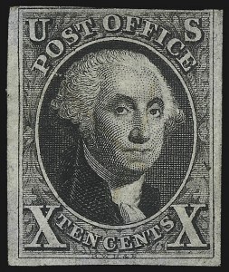 Sale 1107, Lot 33, 1847 Issue (Scott 1-2)