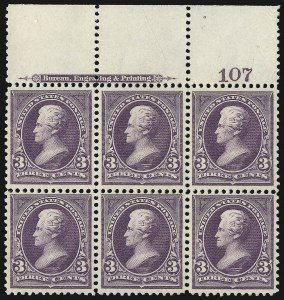 Sale 1107, Lot 355, 1894-98 Bureau Issues (Scott 246-283)