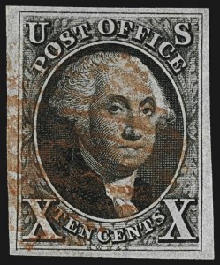 Sale 1107, Lot 36, 1847 Issue (Scott 1-2)