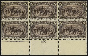 Sale 1107, Lot 384, 1898 Trans-Mississippi Issue (Scott 285-293)