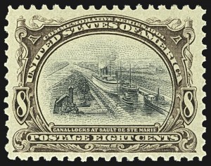 Sale Number 1107, Lot Number 405, 1901 Pan-American Issue (Scott 294-299)