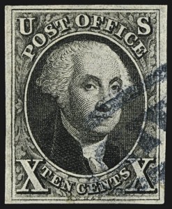 Sale 1107, Lot 41, 1847 Issue (Scott 1-2)