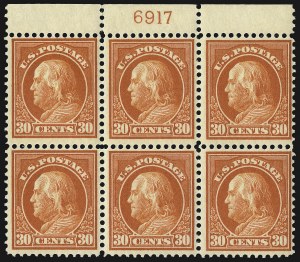 Sale 1107, Lot 461, 1912-15 Washington-Franklin Issue (Scott 405-491)