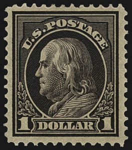Sale 1107, Lot 465, 1912-15 Washington-Franklin Issue (Scott 405-491)