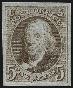 Sale 1107, Lot 47, 1875 Reproduction of 1847 Issue (Scott 3-4)