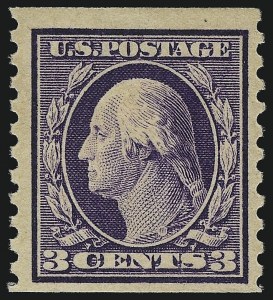 Sale 1107, Lot 472, 1912-15 Washington-Franklin Issue (Scott 405-491)