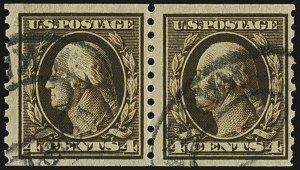 Sale 1107, Lot 474, 1912-15 Washington-Franklin Issue (Scott 405-491)