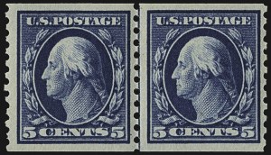 Sale 1107, Lot 475, 1912-15 Washington-Franklin Issue (Scott 405-491)