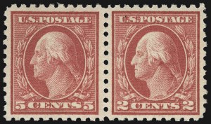 Sale 1107, Lot 480, 1912-15 Washington-Franklin Issue (Scott 405-491)