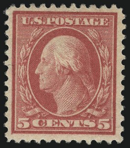 Sale 1107, Lot 482, 1912-15 Washington-Franklin Issue (Scott 405-491)