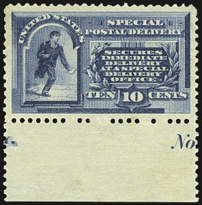 Sale 1107, Lot 605, Special Delivery, Registration