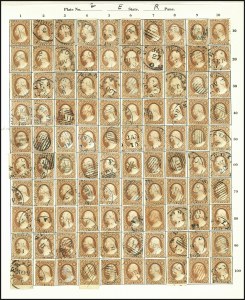 Sale 1107, Lot 61, 1851-56 Issue (Scott 5-17)