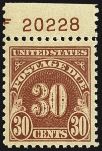 Sale 1107, Lot 616, Postage Due