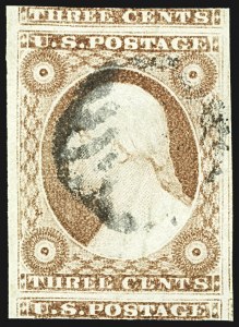 Sale 1107, Lot 65, 1851-56 Issue (Scott 5-17)