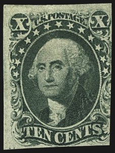 Sale 1107, Lot 67, 1851-56 Issue (Scott 5-17)