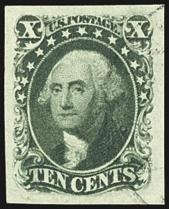 Sale Number 1107, Lot Number 71, 1851-56 Issue (Scott 5-17)