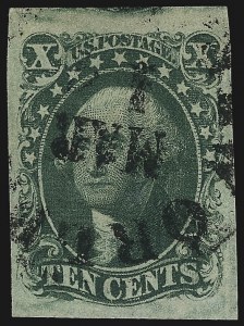 Sale 1107, Lot 72, 1851-56 Issue (Scott 5-17)