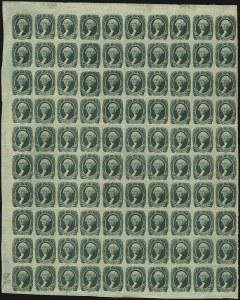 Sale 1107, Lot 736, Confederate States, Full Panes