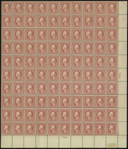 Sale 1107, Lot 761, Complete Sheets and Panes