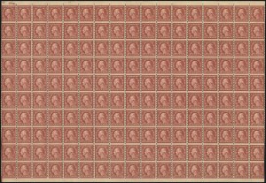 Sale 1107, Lot 771, Complete Sheets and Panes, Cont.