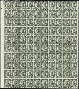 Sale 1107, Lot 775, Complete Sheets and Panes, Cont.