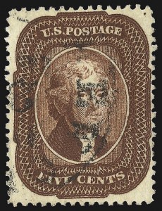 Sale 1107, Lot 86, 1857-60 Issue (Scott 18-39)