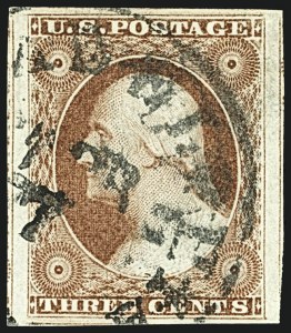 Sale 1108, Lot 10, 1851-56 Issue (Scott 6-17)