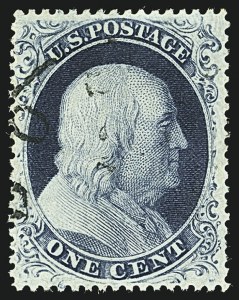 Sale 1108, Lot 20, 1857-60 Issue (Scott 18-39)