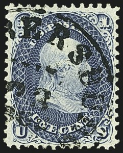 Sale 1108, Lot 41, 1861-66 Issue (Scott 63-78a)