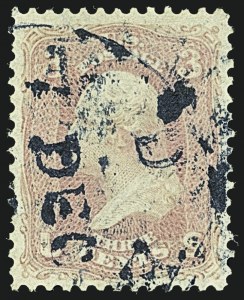 Sale 1108, Lot 42, 1861-66 Issue (Scott 63-78a)