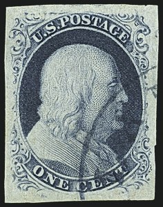 Sale 1108, Lot 5, 1851-56 Issue (Scott 6-17)