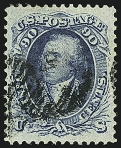 Sale 1108, Lot 51, 1861-66 Issue (Scott 63-78a)