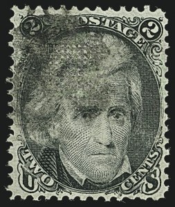Sale 1108, Lot 58, 1867-68 Grilled Issue (Scott 83-101)