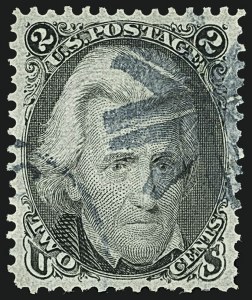 Sale 1108, Lot 64, 1867-68 Grilled Issue (Scott 83-101)