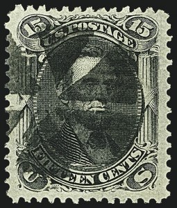 Sale 1108, Lot 68, 1867-68 Grilled Issue (Scott 83-101)