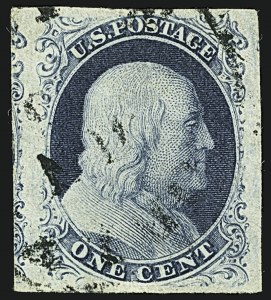 Sale 1108, Lot 7, 1851-56 Issue (Scott 6-17)