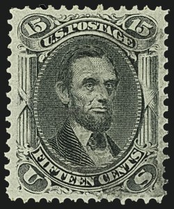 Sale 1108, Lot 74, 1867-68 Grilled Issue (Scott 83-101)
