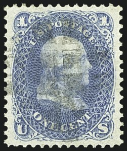 Sale 1108, Lot 78, 1875 Re-Issue of 1861-66 Issue (Scott 102-104)