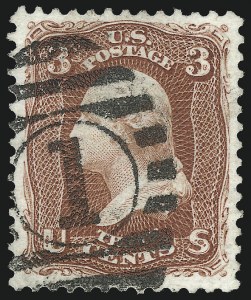 Sale 1108, Lot 80, 1875 Re-Issue of 1861-66 Issue (Scott 102-104)