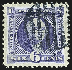 Sale 1108, Lot 82, 1869 Pictorial Issue (Scott 114-122)