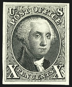 Sale 1109, Lot 377, 1875 Reproduction of 1847 Issue, Proofs