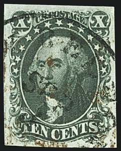 Sale Number 1109, Lot Number 423, 5c-10c 1851-56 Issue, Off-Cover (Scott 12-16)