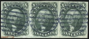 Sale 1109, Lot 428, 5c-10c 1851-56 Issue, Off-Cover (Scott 12-16)