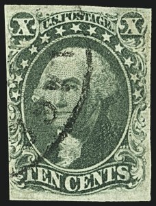 Sale 1109, Lot 434, 5c-10c 1851-56 Issue, Off-Cover (Scott 12-16)