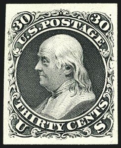 Sale 1109, Lot 557, 1861-66 Issue, Proofs