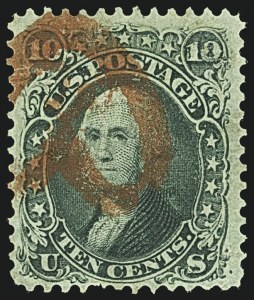 Sale 1109, Lot 578, 1861-66 Issue, Off-Cover (Scott 62B-68)