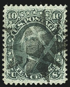 Sale 1109, Lot 579, 1861-66 Issue, Off-Cover (Scott 62B-68)